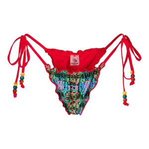 Triangle Ruffle Bikini Xarrace Bottom